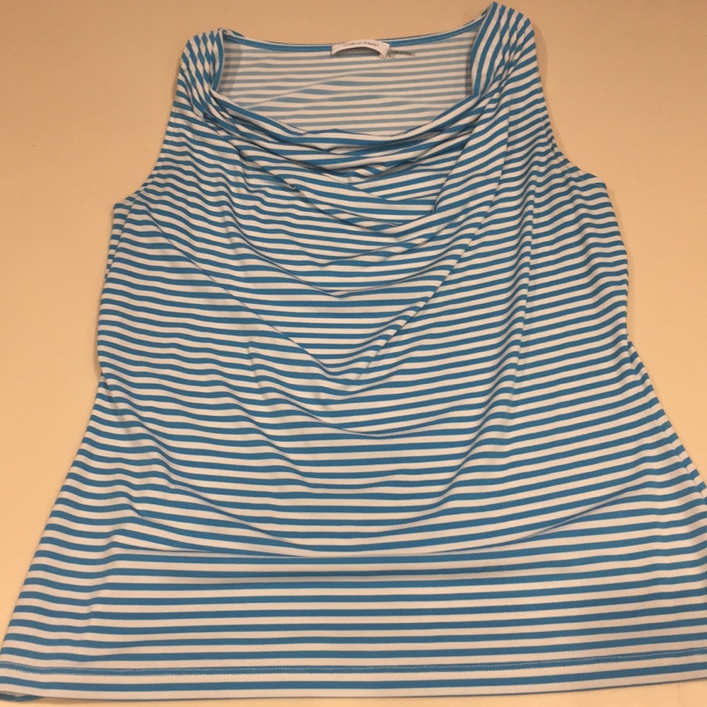 Calvin Klein striped top...Large